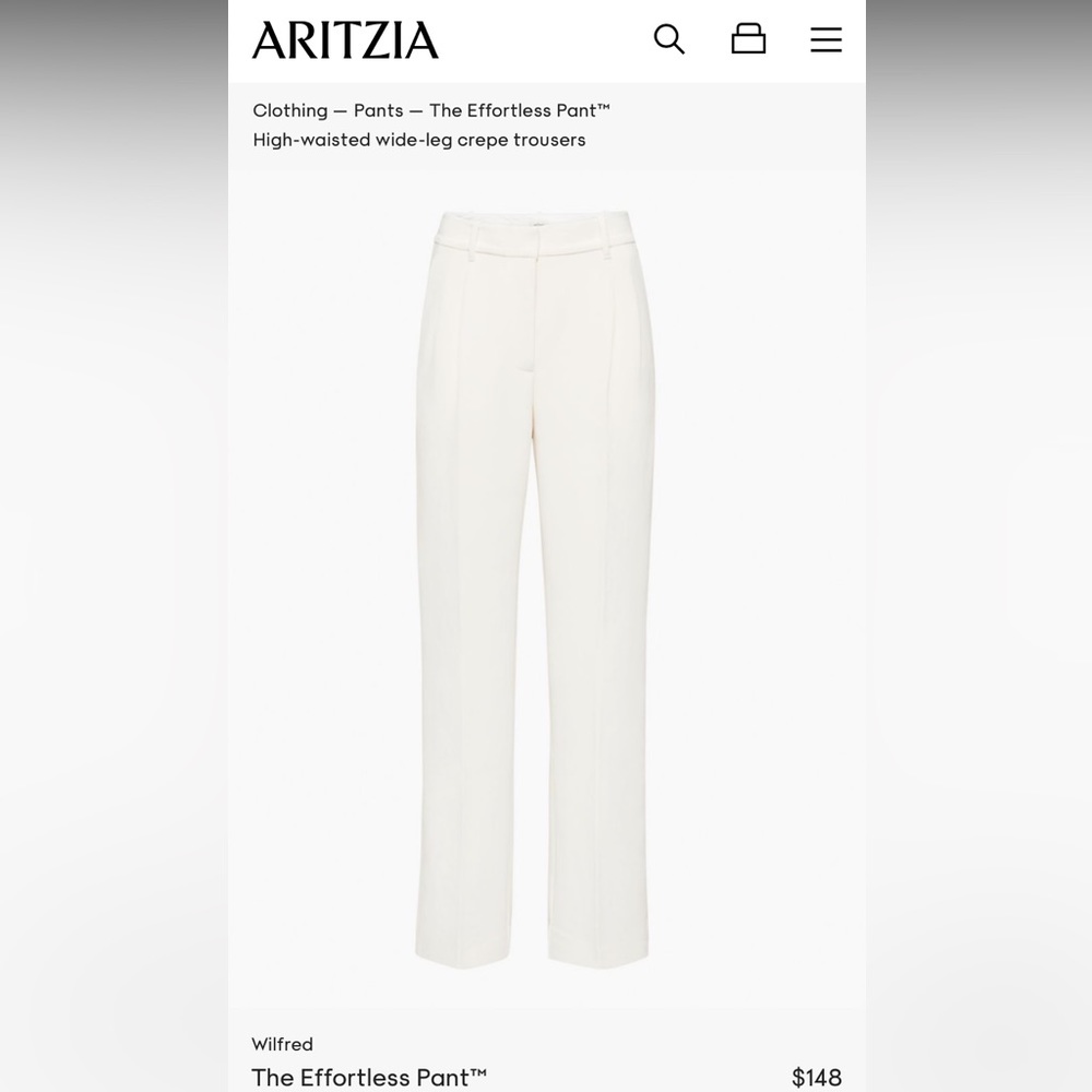 Artizia Effortless Pant. Light Birch Color. Size 6.